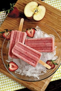 Strawberry Banana Ice Pops, lifestyle