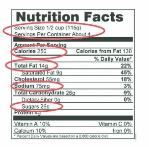 food label, featured, health