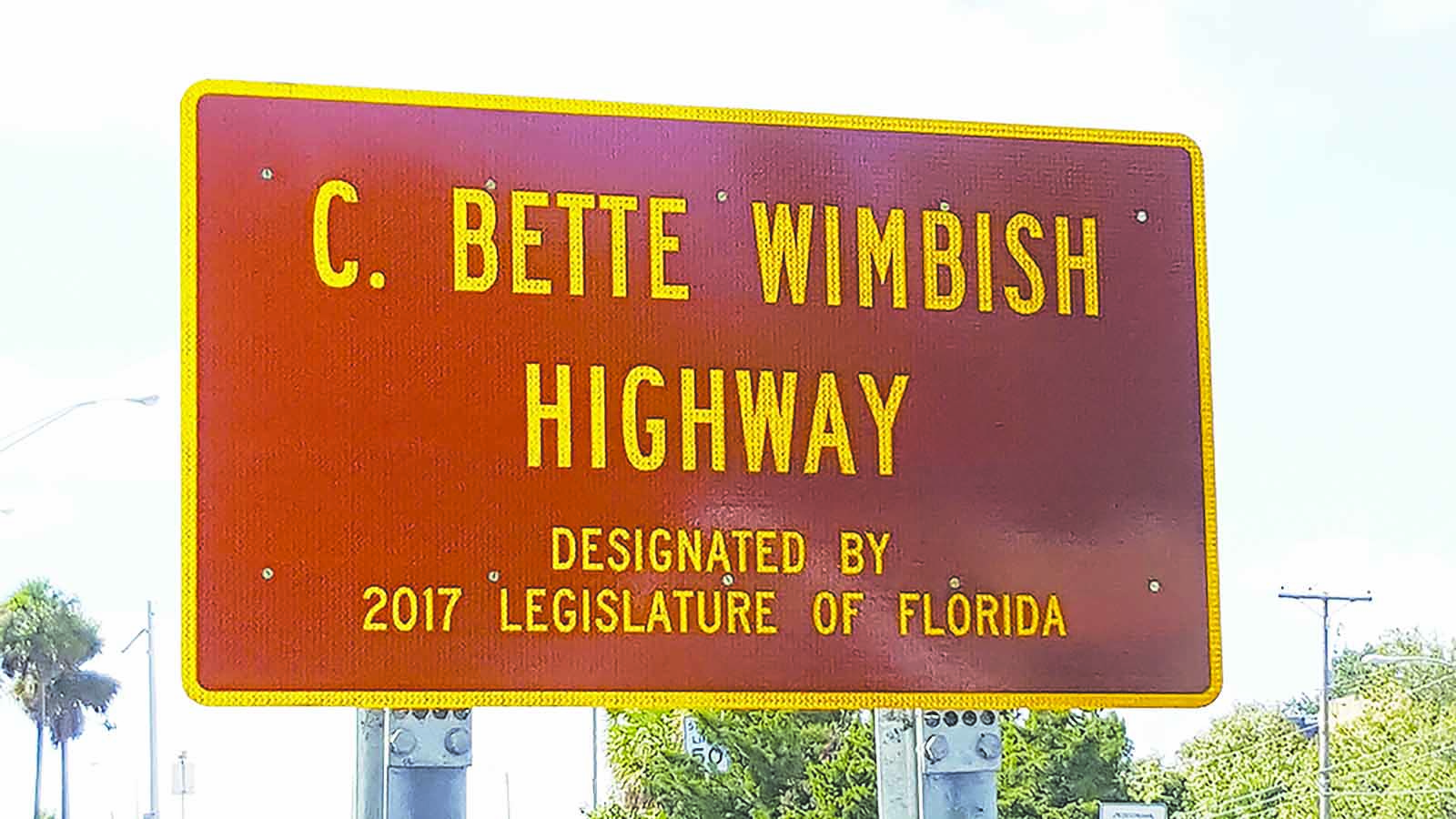 C. Bette Wimbush Hwy, featured