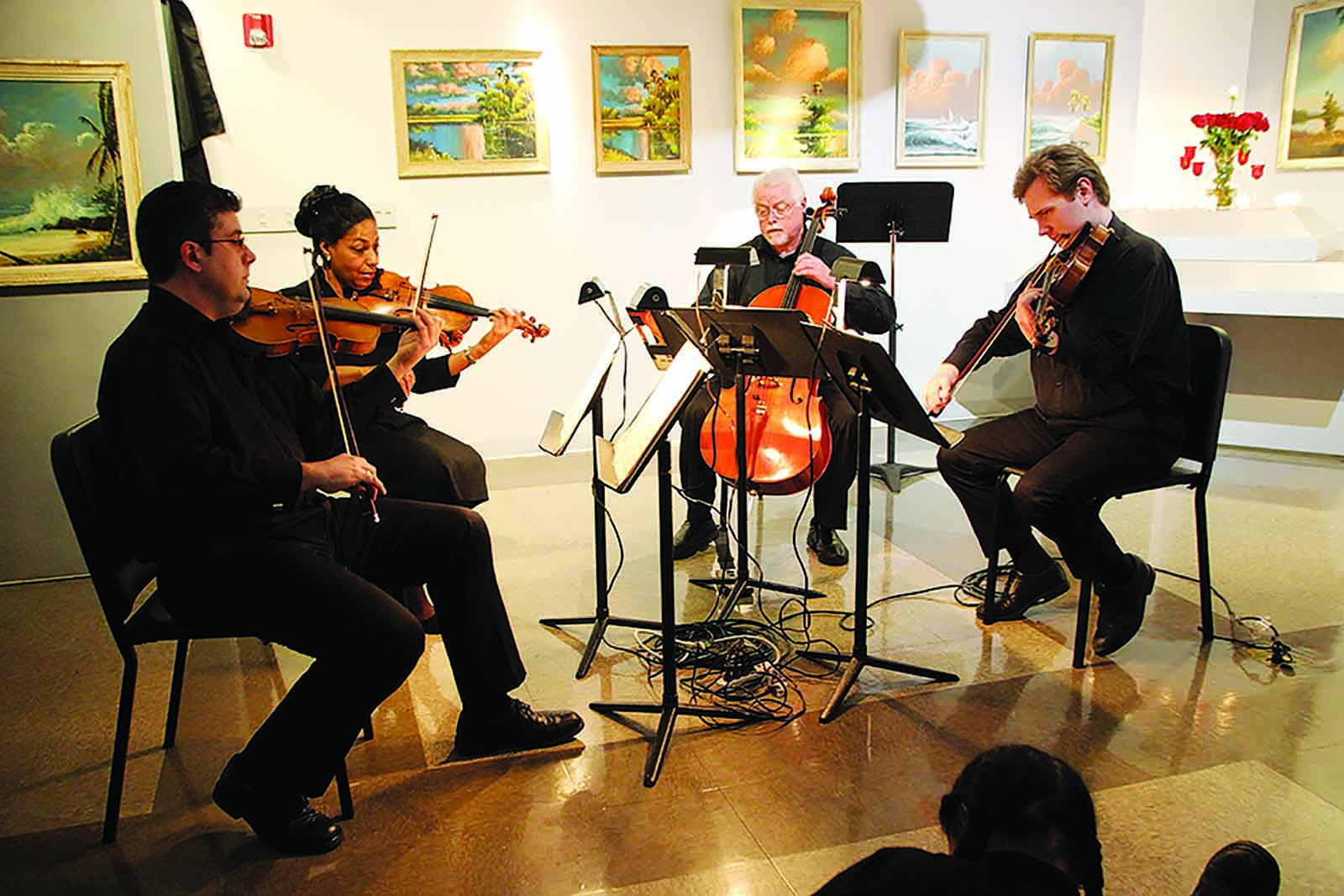 Female Violinist MLK Candlelight, featured