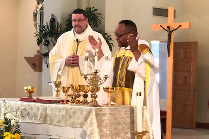 Father Brown Installed As The New Pastor Of St. Joseph Catholic Church