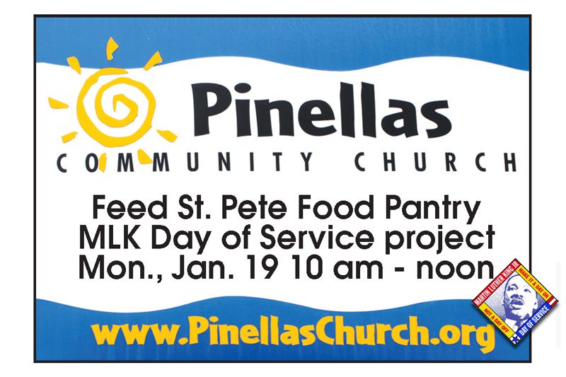 Feed St Pete Pinellas Community Church An Mlk Day Of Service