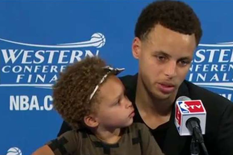 steph curry little girl