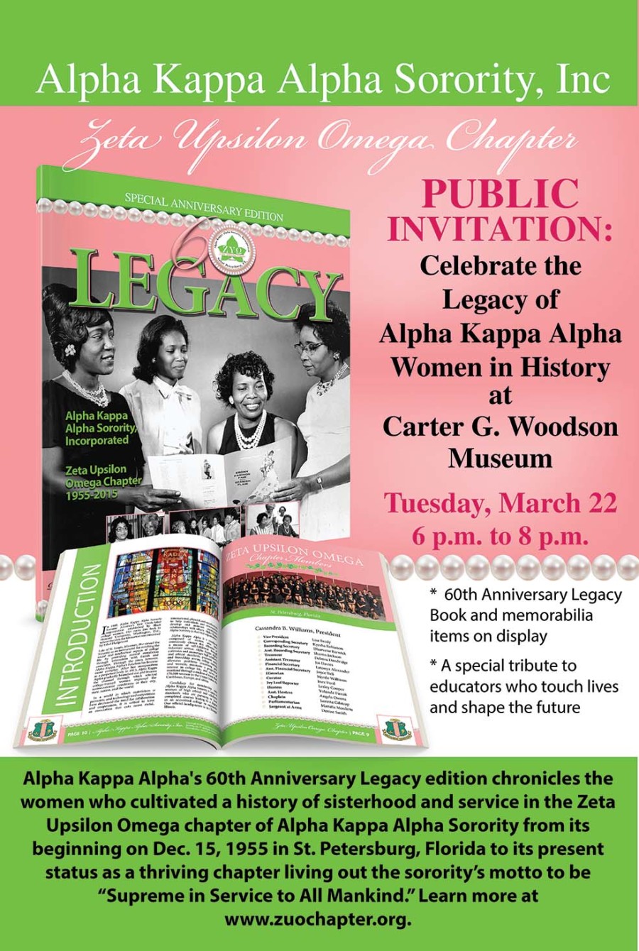 Public invited to celebrate Alpha Kappa Alpha Sorority’s Women in