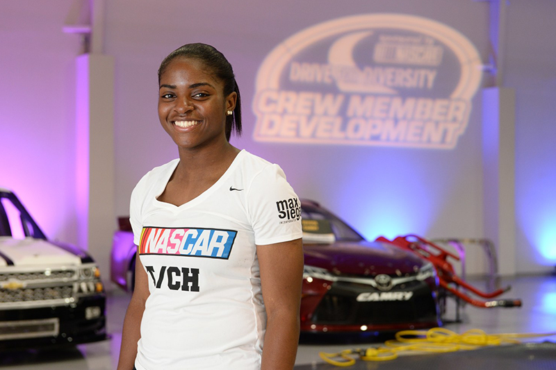 Meet NASCAR's First Black Woman Pit Crew Member