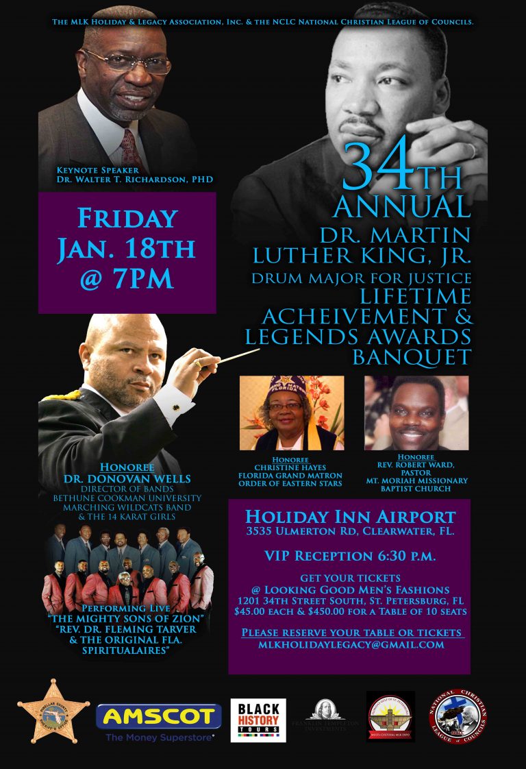 34th annual MLK Drum Major for Justice Lifetime Achievement & Legends