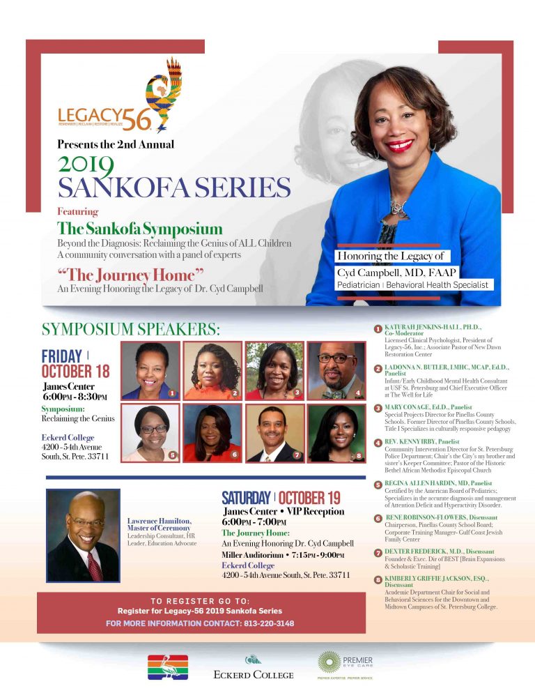 Legacy 56 Inc Presents Second Annual Sankofa Series 