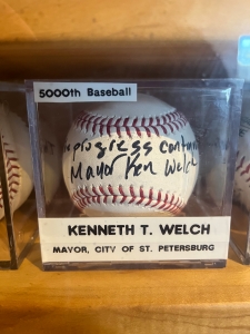 World's Largest Collection of Autographed Baseballs, St. Petersburg, Florida