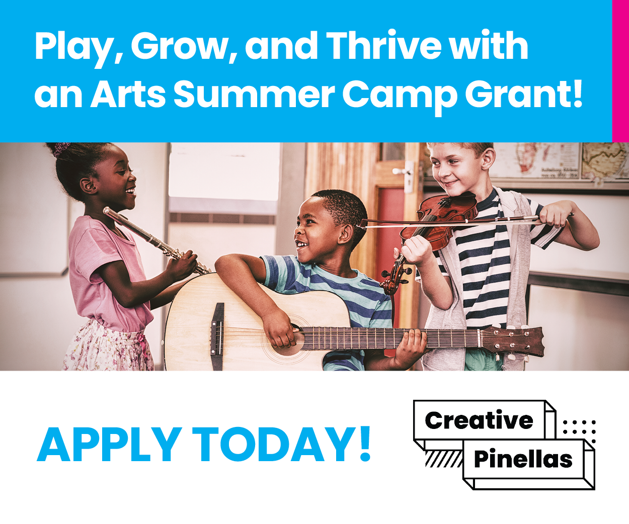 Creative Pinellas Arts Summer Camp Grant
