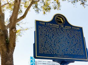 St. Petersburg unveils John Evans Lynching Memorial